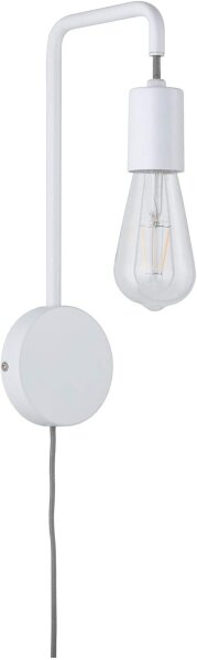 WallCeiling Calvani WL max 1x40W E27 Weiß 230V Metall