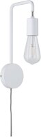WallCeiling Calvani WL max 1x40W E27 Weiß 230V Metall