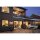 3x Outdoor 230V Wandleuchte IP44 E27 Klarglas/Grau ohne LM