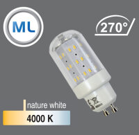 4x MILI LED Leuchtmittel 4W GU10 Warmweiß oder Neutralweiß 420 lumen Zylinder Form wie 40W