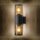 MILI LED Up&Down Aussenleuchte Wandleuchte GU10 E27 anthrazit schwarz IP54 up&down
