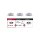 3er Pack  Paulmann Nova 924.88 Einbauleuchten schwenkbar max. 10W Chrom