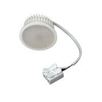 9x 5W Paulmann Einbauleuchten Set Coin Satin eckig schwenkbar inkl Mili LED 3000K, 51mm Chrom/Alu Zink Silber Einbau Warmweiss