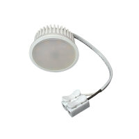 9x 5W Paulmann Einbauleuchten Set Coin Satin eckig schwenkbar inkl Mili LED 3000K, 51mm Chrom/Alu Zink Silber Einbau Warmweiss