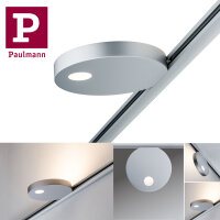 4er Set -  Paulmann URail Spot Uplight Salto 16W Chrom matt 230V Metall