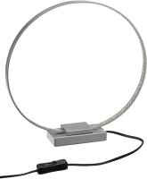 3W LED Action Tischleuchte Cerato stahl 180 Lumen incl....