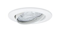 9er Set Einbauspot inkl. LED Leuchtmittel GU10 je 425 Lumen warmweiß 2700K 6,5W Verbrauch einbauspot weiss schwenkbar