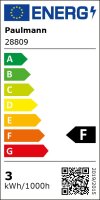 Paulmann LED Leuchtmittel G9 28809 2,5W 2700K...