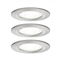 Paulmann 3er Set 92983 Nova 3x6,5W 4000K dimmbar GU10...