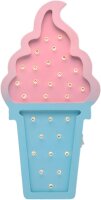 Pauleen 48047 Wandlampe Lovely Ice Cream Batterie Holz...