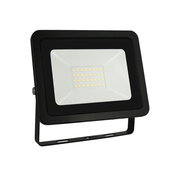 Spectrumled Aussenwandleuchte Fluter IP65 schwarz 30W LED 2700Lumen 230V 6000K