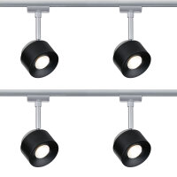 4er Set  Paulmann URail LED Schienenspot Pane Einzelspot...