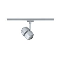 4er Set  Paulmann 969.35 URail Spot Oculus 2x5W Chrom matt 230V Metall dimmbar 2700K entspricht 2x 40W Licht 2x 300 lm