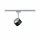 Paulmann URail LED Schienenspot Pane Einzelspot 400 lumen 7,4W 2700K dimmbar 230V Schwarz Chrom matt 95374 entspricht 50W Licht