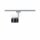 Paulmann URail LED Schienenspot Pane Einzelspot 400 lumen 7,4W 2700K dimmbar 230V Schwarz Chrom matt 95374 entspricht 50W Licht