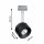 Paulmann URail LED Schienenspot Pane Einzelspot 400 lumen 7,4W 2700K dimmbar 230V Schwarz Chrom matt 95374 entspricht 50W Licht