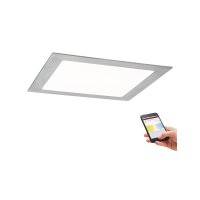 4er Set LED Einbau Panel 13,5W SmartPanel Bluetooth 2700K Warmweiß bis 6500K Tageslichtweiß Einbauleuchten 1000lm Eisen
