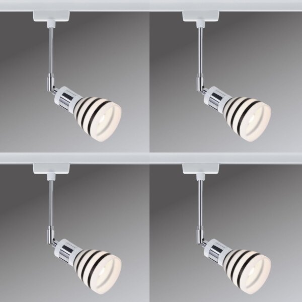 4er Set Paulmann Urail LED Spot Titurel inkl. 4x 3W LED G9 Sockel verbrauch warmweiss ergibt 4x 35W