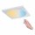 4er Set Paulmann Premium Einbaupanele 92802 eckig weiß matt IP65 900Lm 9W 2000-4000K 3 helligkeits Stufen ergibt 90W Licht - Ausschnitt 15cm
