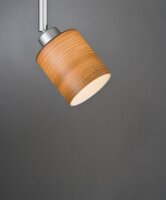 4 x Paulmann Lampenschirm Öffnung ca. 3,3 cm Zyli Braun Rund Glas Ersatzglas, Schirm, Ersatzschirm