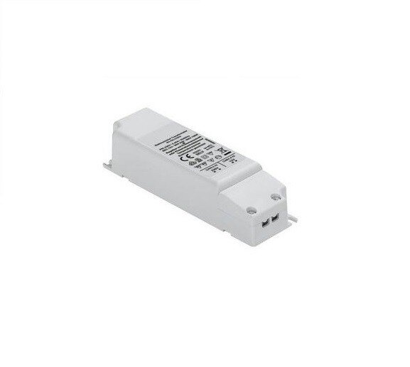 Nice Price VDE Elektroniktrafo 20-80W 230/12V 80VA Weiß Flach