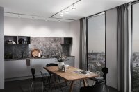 Paulmann URail LED Schienenspot Pane Einzelspot 400 lumen 7,4W 2700K dimmbar 230V Weiß Chrom matt 95374 entspricht 50W Licht
