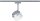 Paulmann URail LED Schienenspot Pane Einzelspot 400 lumen 7,4W 2700K dimmbar 230V Weiß Chrom matt 95374 entspricht 50W Licht