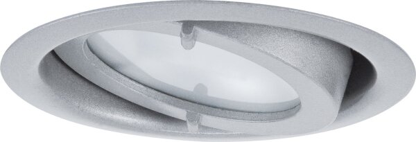 4 x Paulmann Möbel Einbauleuchten Dress schwekbar 12V G4 Einbau 60mm Chrom matt 20W inkl.