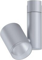 Paulmann 95542 URail LED Spot Zeuz Chrom matt 33W 15°Abstrahlwinkel 4000 Kelvin dimmbar Neutralweiß