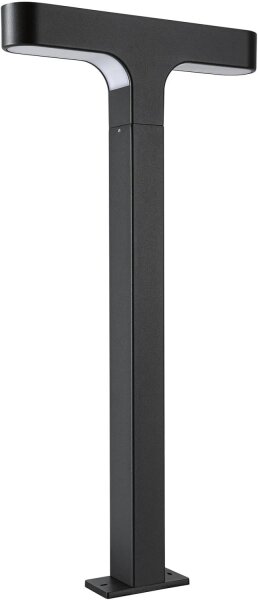 Paulmann 94405 LED Außenleuchte Pollerleuchte Dobla IP44 655mm 3000K 8W 1100lm 230V Anthrazit Aluminium Außenbeleuchtung Aluminium