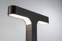 Paulmann 94405 LED Außenleuchte Pollerleuchte Dobla IP44 655mm 3000K 8W 1100lm 230V Anthrazit Aluminium Außenbeleuchtung Aluminium