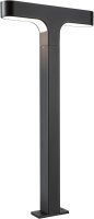 Paulmann 94405 LED Außenleuchte Pollerleuchte Dobla IP44 655mm 3000K 8W 1100lm 230V Anthrazit Aluminium Außenbeleuchtung Aluminium