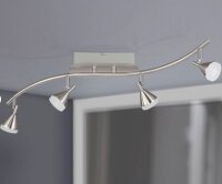 9796.04.64.0000 Wofi LED Deckenleuchte CAMERON 796 4x5W...