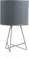 48000 Pauleen Shiny Star Tischleuchte E14 Grau 230V Metall/Stoff