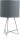 48000 Pauleen Shiny Star Tischleuchte E14 Grau 230V Metall/Stoff