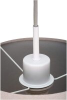 48093 Pauleen Noble Delight Pendelleuchte max20W E27 Grau Stoff