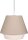 48093 Pauleen Noble Delight Pendelleuchte max20W E27 Grau Stoff