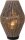 LUCIDE CORDULLE - Tischlampe - 1xE27 - Grau