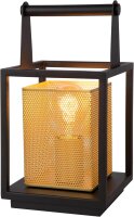 LUCIDE SANSA - Tischlampe - 1xE27 - Schwarz