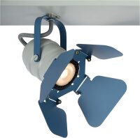 Lucide PICTO Deckenleuchte Kinderzimmer 3x GU10 Leuchtmittel Blau Deckenstrahler