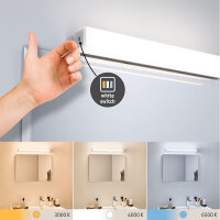 Paulmann LED Spiegelleuchte Luno IP44 White Switch 230V...