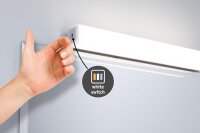Paulmann LED Spiegelleuchte Luno IP44 White Switch 230V CCT Sensor 2700/4000/6500 Kelvin für Badezimmer & Feuchträume