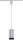 Paulmann URail Spot Asthene oder Pendelleuchte Corus Chrom matt E27 PAR38 LED