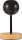 48191 Pauleen Marble Dream Tischleuchte max. 20 Watt Schwarz, Holz Marmor, Holz E27