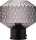 48195 Pauleen Gleaming Smoke Tischleuchte max. 20 Watt Rauchglas, Schwarz Glas, Metall E27