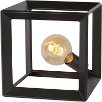 Lucide THOR Tischlampe, E27-Fassung, Grauguss, modernes...
