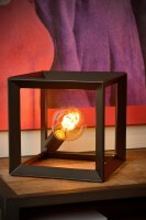 Lucide THOR Tischlampe, E27-Fassung, Grauguss, modernes...