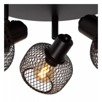 Lucide MAREN - Deckenstrahler 37 cm - 3xE14 Schwarz
