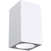 Paulmann Flame LED Außenleuchte Weiß IP44 3,8W 3000K Warmweiß Aluminium Wandleuchte 230V