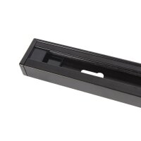 MRail 1 Meter Schiene inkl. 1 Endkappe Schwarz